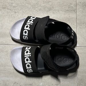 Adidas Black Sandals